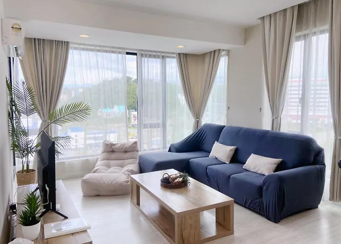 Sky Suite Kota Kinabalu-6 Pax-2Rooms-5Minsdrive-Imago,Suteraave,Riverson,Kktimesquare