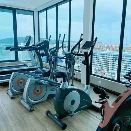 Sky Suite Kota Kinabalu-6 Pax-2Rooms-5Minsdrive-Imago,Suteraave,Riverson,Kktimesquare Bagian luar foto