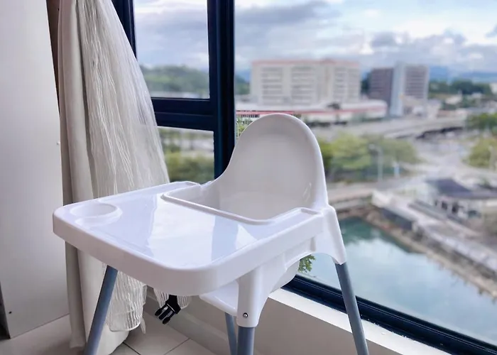 Sky Suite Kota Kinabalu-6 Pax-2Rooms-5Minsdrive-Imago,Suteraave,Riverson,Kktimesquare